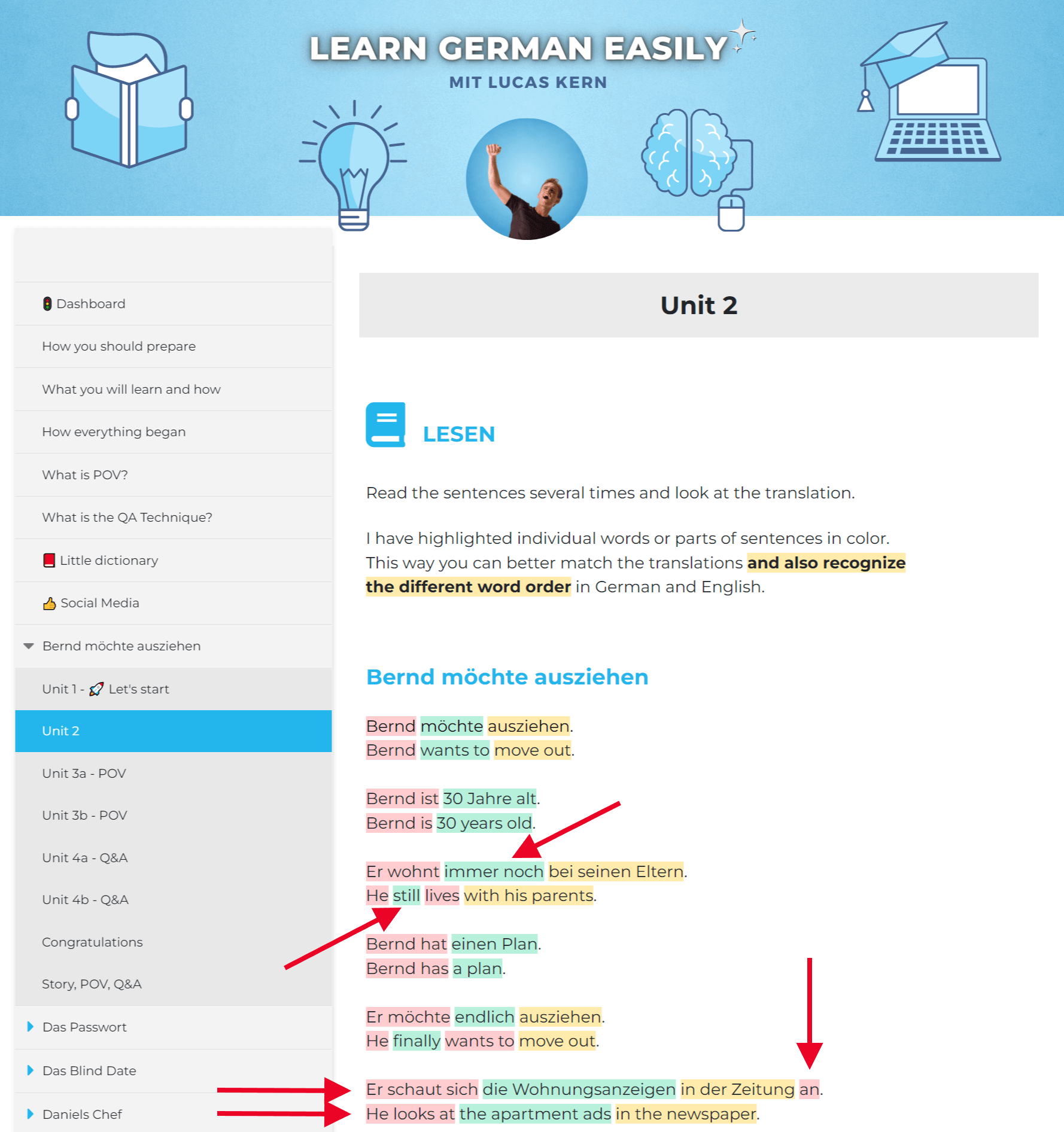 Elefant - Regel Nr. 1 - Leicht Deutsch Lernen