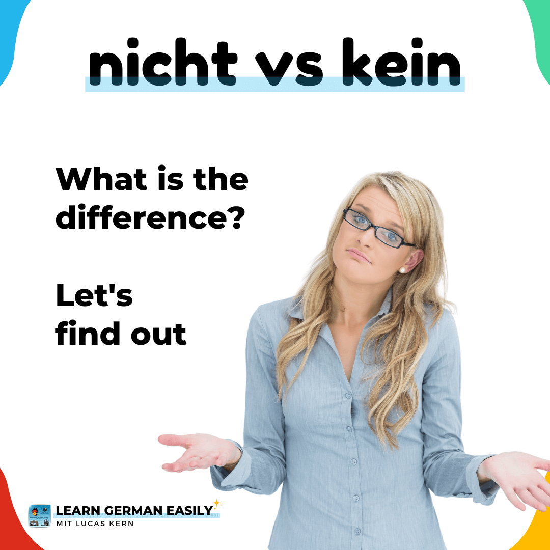 Verneinung (Negation) mit nicht und kein Verneinung (Negation) mit nicht und kein